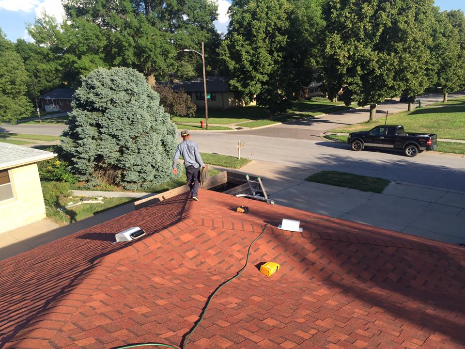 new roof on a nice home in MN