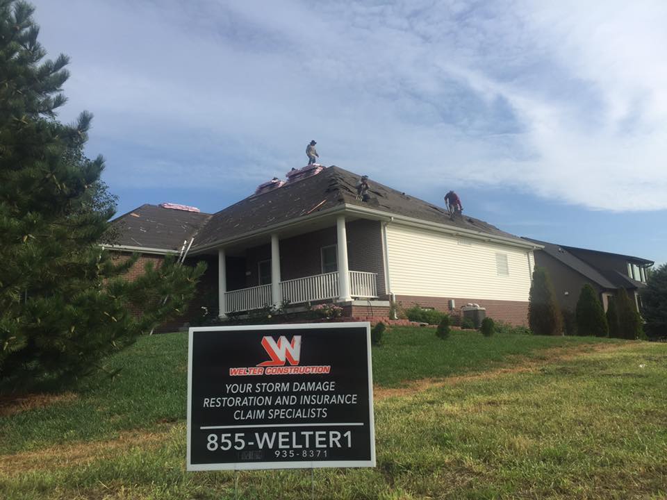 Welter Construction repairs roof in MN