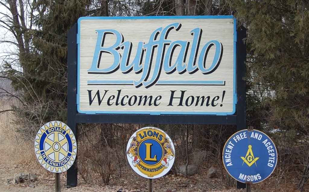 Buffalo Sign MN