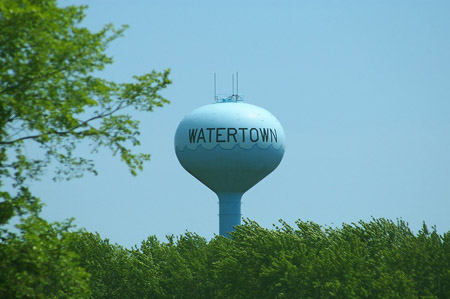 Watertown MN Water Tower